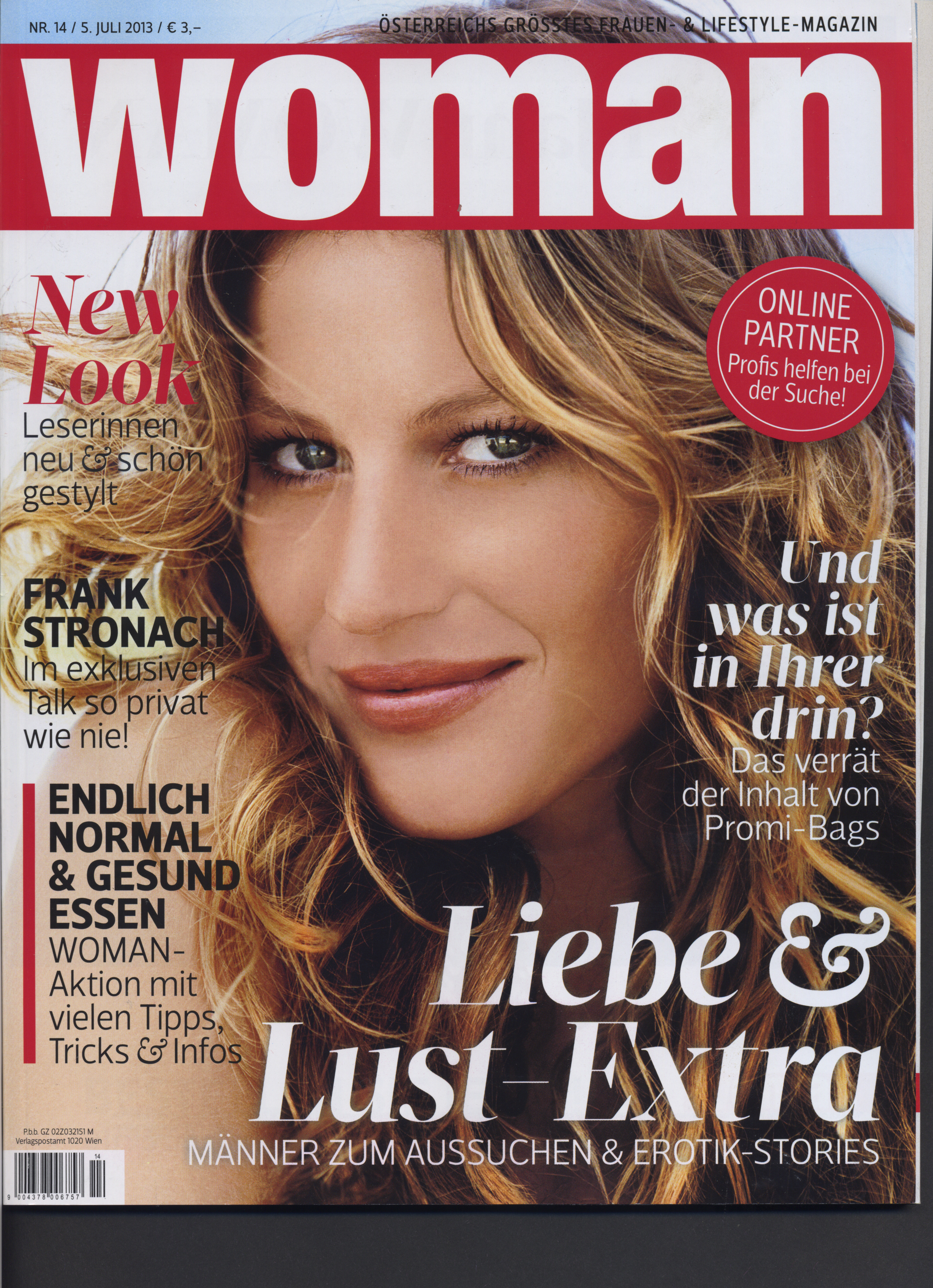 Zeitschrift Woman: “Mr. Right mit Profi-Hilfe”